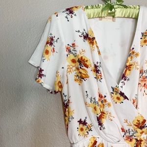 Altar’d State high low floral summer dress.